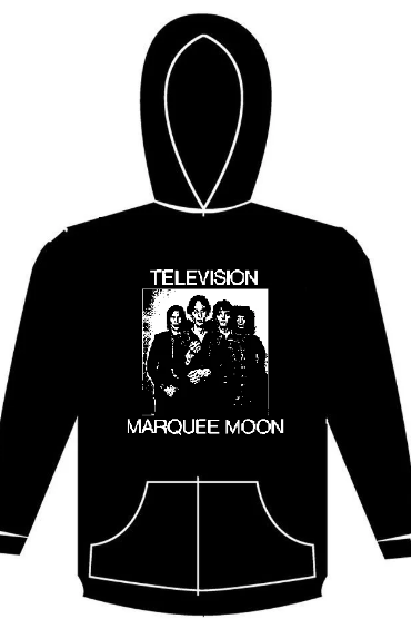 TELEVISION - MARQUEE MOON HOODIE SWEATSHIRT