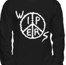 WIPERS - LOGO LONG SLEEVE TEE SHIRT