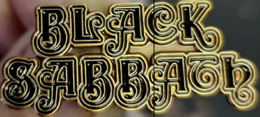 BLACK SABBATH - BLACK SABBATH ENAMEL PIN