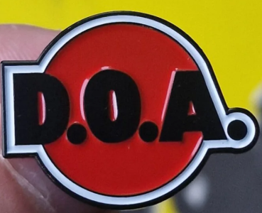 DOA - DOA CUT OUT CIRCLE ENAMEL PIN