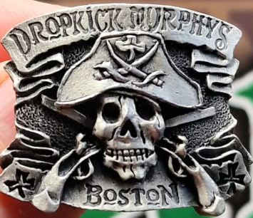 DROPKICK MURPHYS - PIRATE SKULL ENAMEL PIN