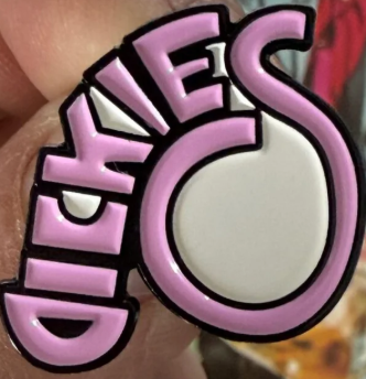 DICKIES - LOGO CUT OUT ENAMEL PIN
