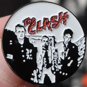 CLASH - 1ST ALBUM (CIRCLE) ENAMEL PIN