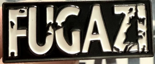 FUGAZI - FUGAZI (RECTANGLE) ENAMEL PIN