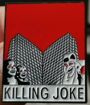 KILLING JOKE - TURN TO RED ENAMEL PIN
