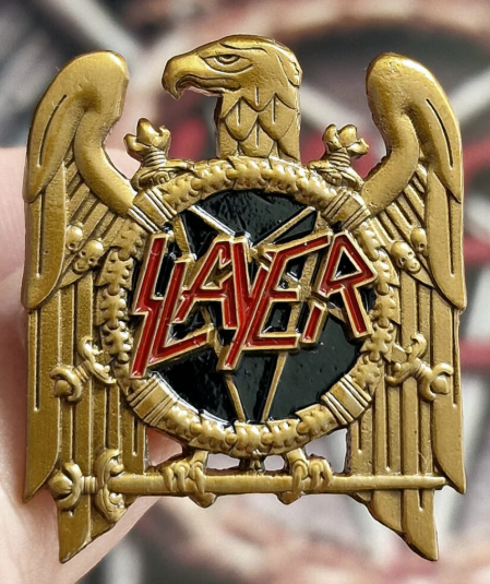 SLAYER - EAGLE ENAMEL PIN