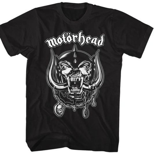 MOTORHEAD - SNAGGLETOOTH AND LOGO TEE SHIRT