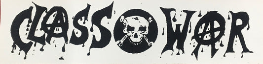 STICKER - CLASS WAR STICKER