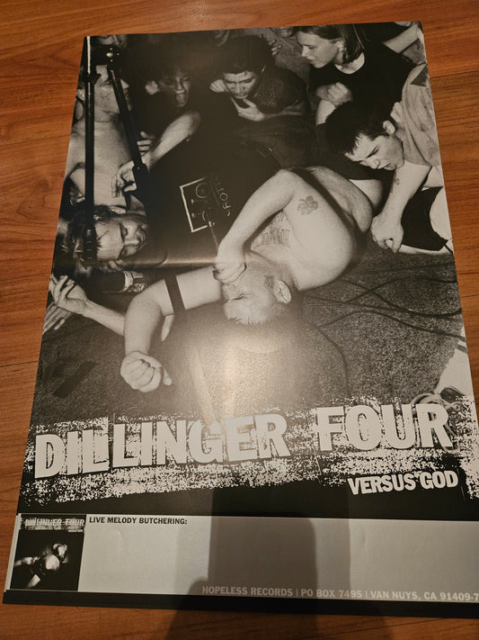 DILLINGER FOUR - VERSUS GOD POSTER