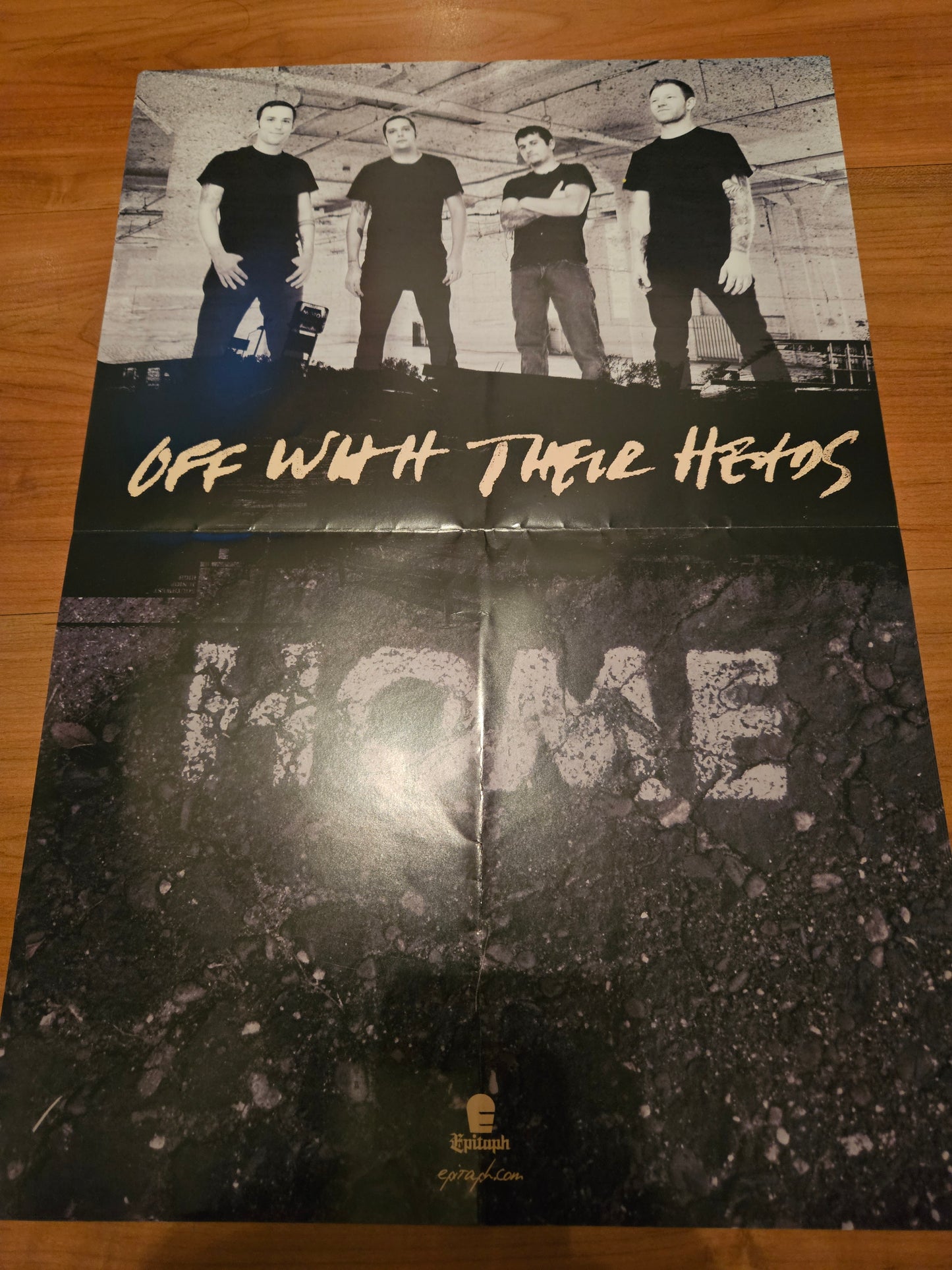 OFF WITH THEIR HEADS - HOME POSTER