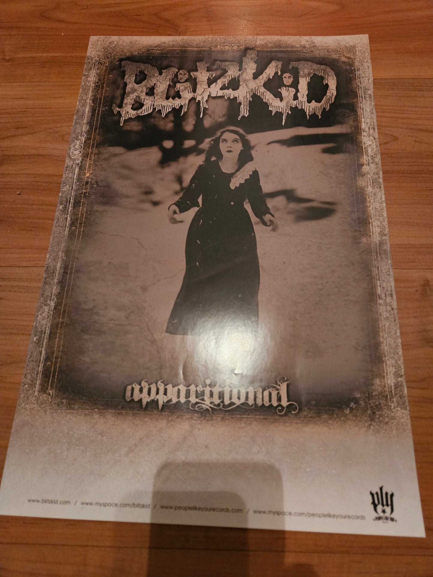 BLITZKID - APPARITIONAL POSTER