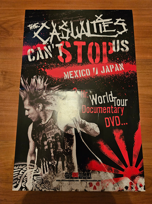 CASUALTIES - CANT STOP US POSTER