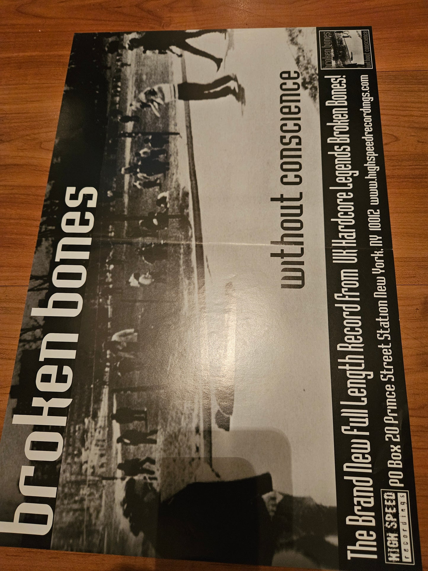 BROKEN BONES - WITHOUT CONSCIENCE POSTER