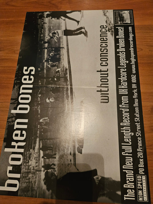 BROKEN BONES - WITHOUT CONSCIENCE POSTER