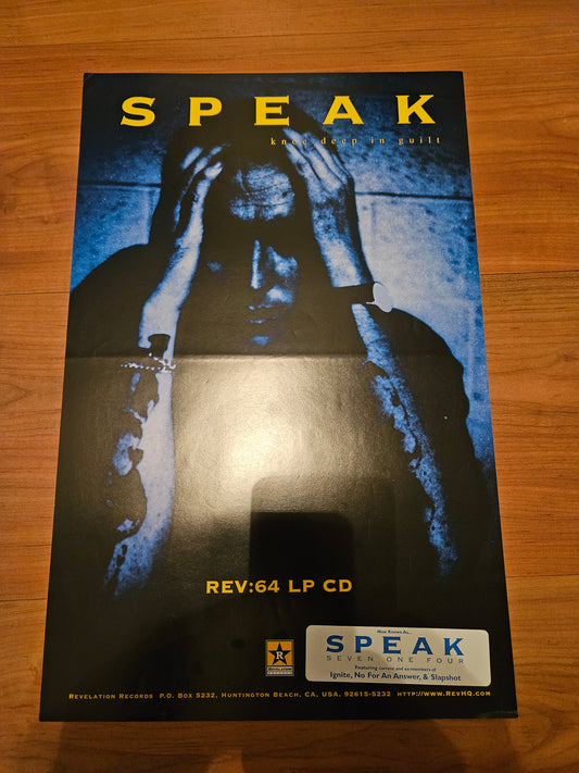 SPEAK - KNEE DEEP POSTER