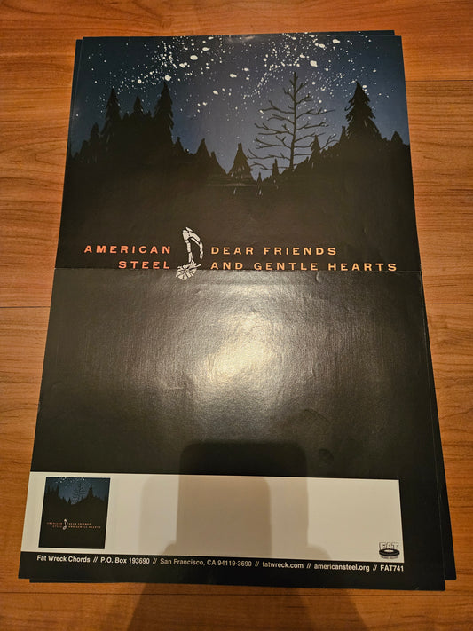 AMERICAN STEEL - DEAR FRIENDS POSTER