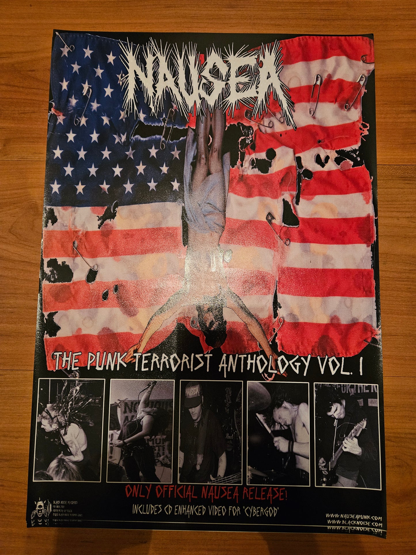 NAUSEA - THE PUNK TERRORIST POSTER