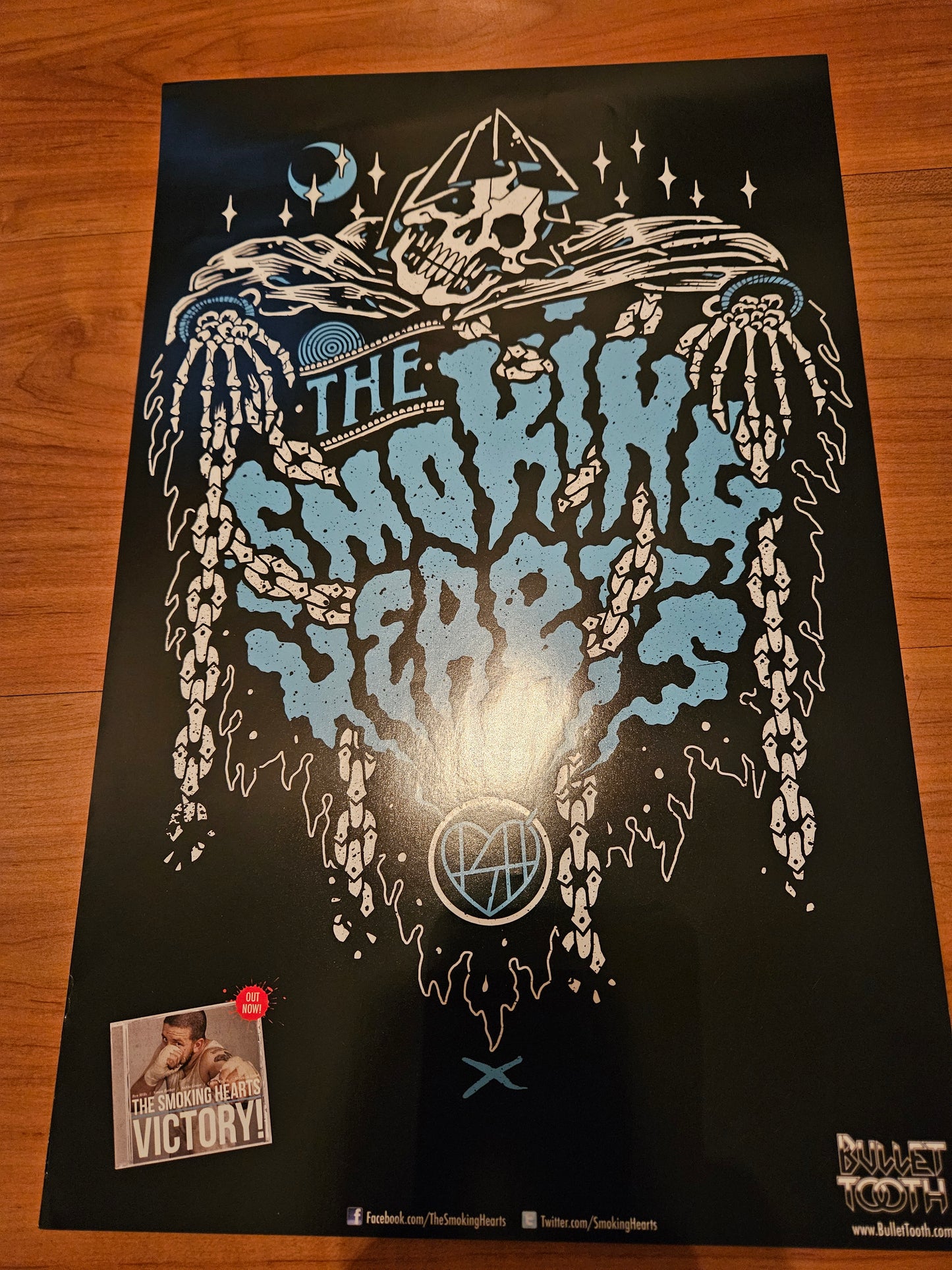 SMOKING HEARTS POSTER