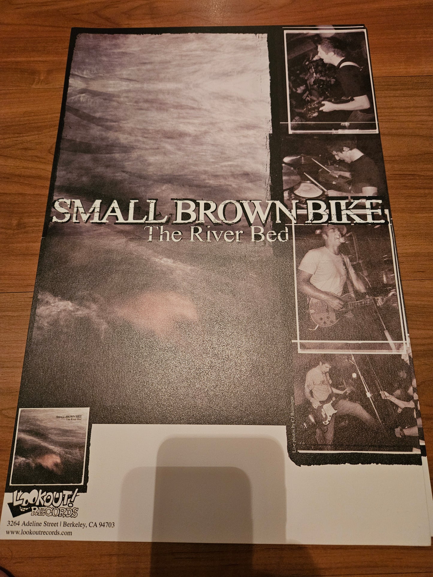 SMALL BROWN BIKE - THE RIVER BED POSTER