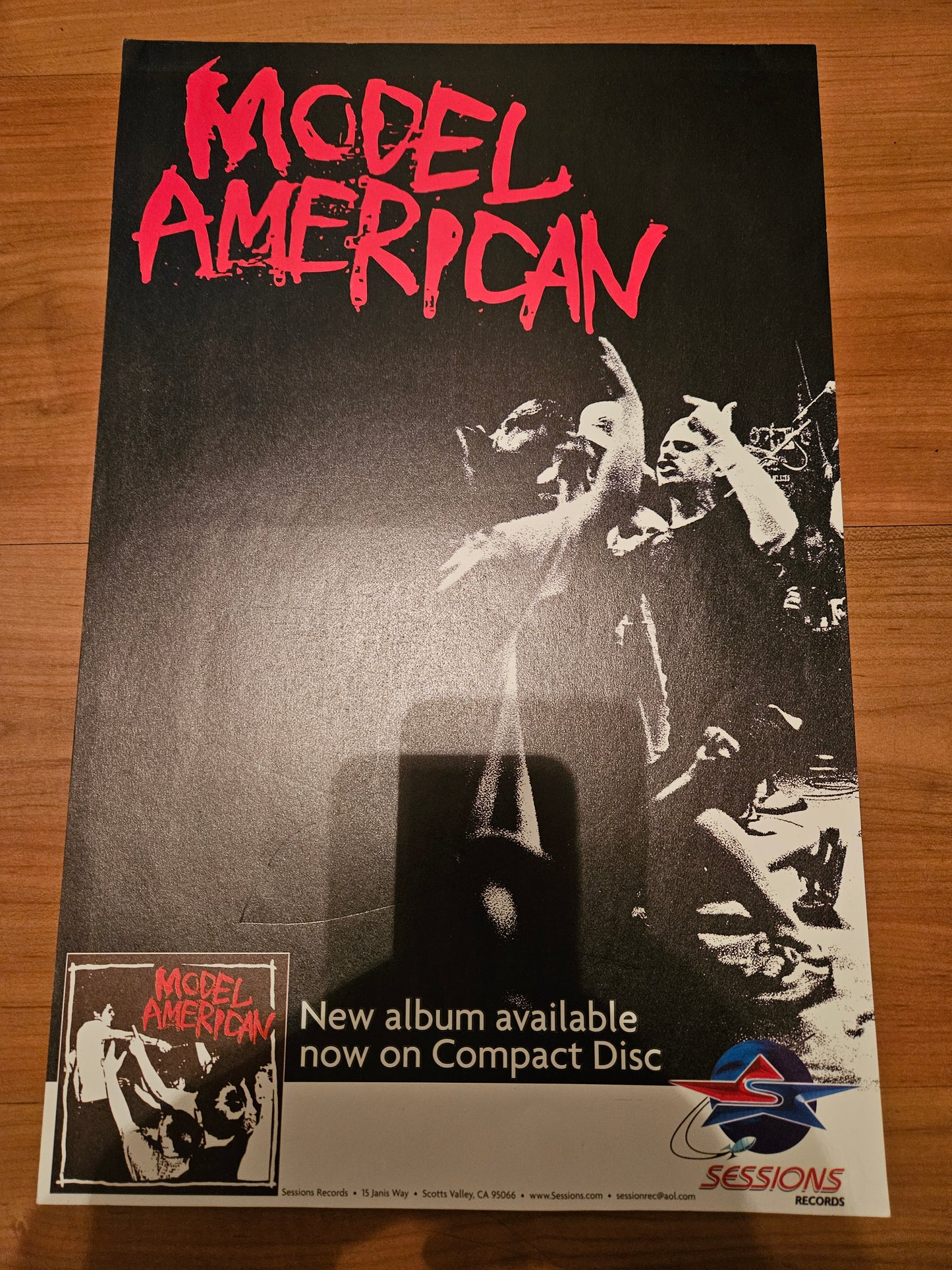 MODEL AMERICAN - S/T POSTER