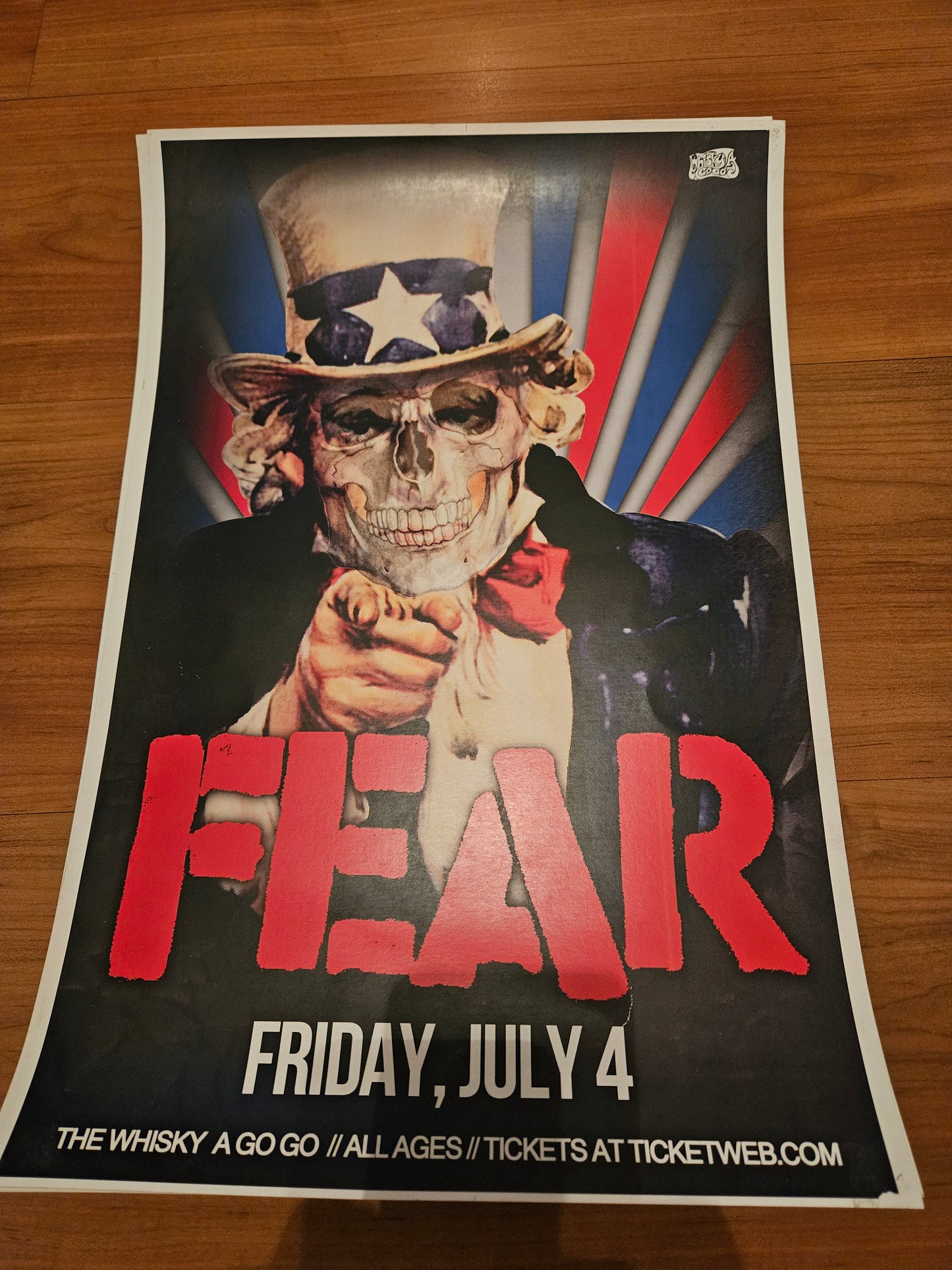 FEAR FLYER POSTER