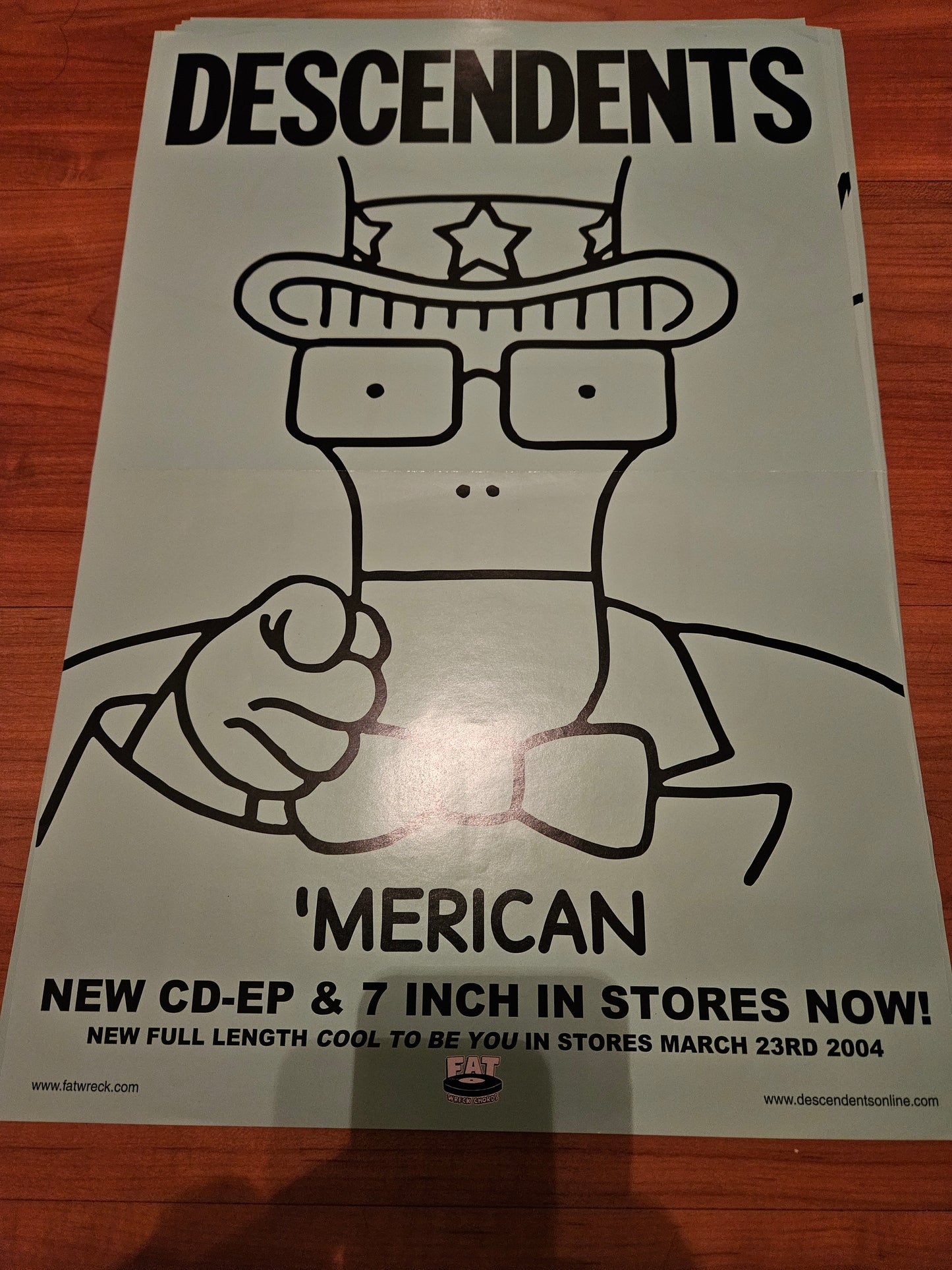 DESCENDENTS - MERICAN POSTER