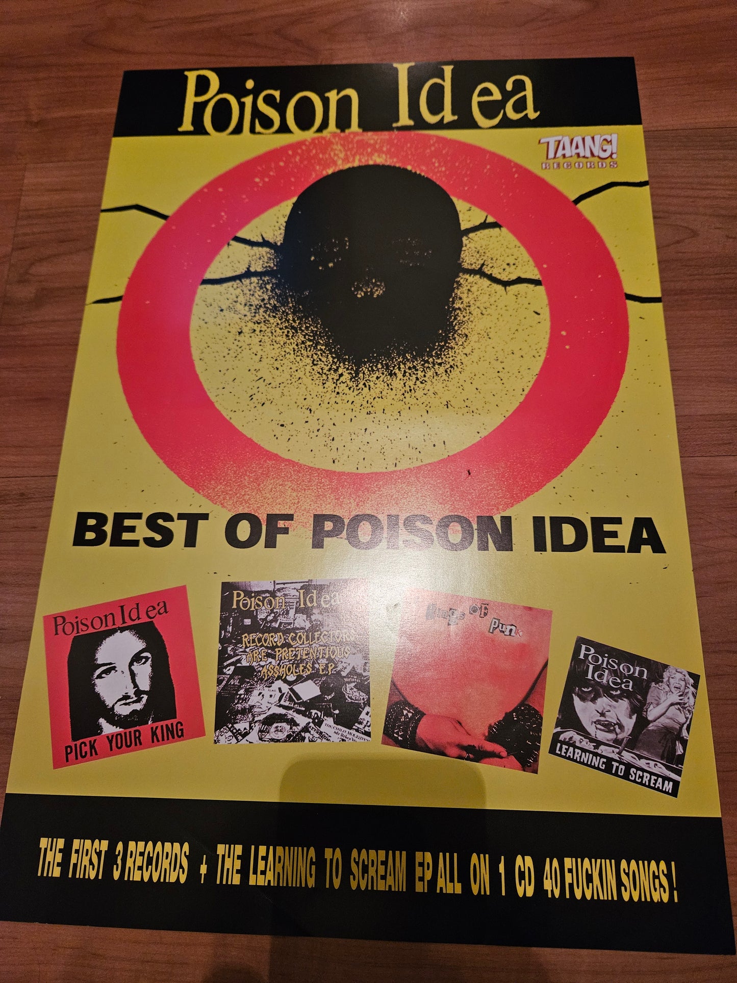 POISON IDEA - BEST OF POSTER