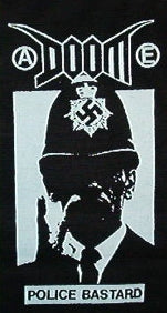 DOOM - POLICE 1" BUTTON