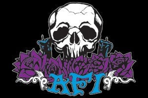 AFI - SKULL 1" BUTTON