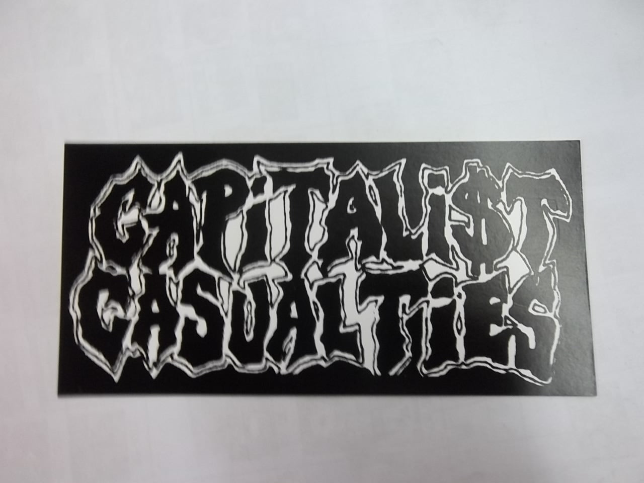 CAPITALIST CASUALTIES - CAPITALIST CASUALTIES STICKER