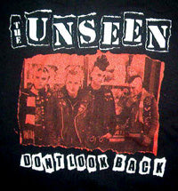 UNSEEN - DON'T LOOK BACK 1" BUTTON