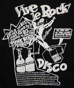 VIVE LE ROCK 1" BUTTON