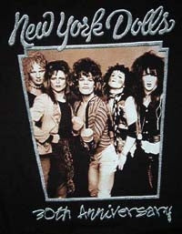 NEW YORK DOLLS - BAND PICTURE 1" BUTTON
