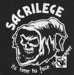 SACRILEGE - IT'S TIME TO FACE THE REAPER PATCH