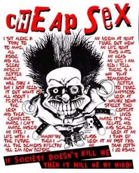 CHEAP SEX - SOCIETY 1" BUTTON