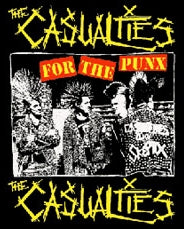 CASUALTIES - FOR THE PUNK 1" BUTTON