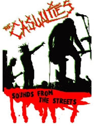 CASUALTIES - SOUND FROM THE STREET 1" BUTTON