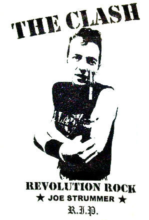 CLASH - STRUMMER RIP 1" BUTTON