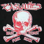 CASUALTIES - EAST COAST 1" BUTTON