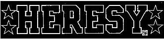 HERESY - HERESY PATCH