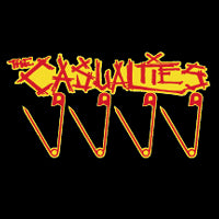 CASUALTIES - SAFETY PINS 1" BUTTON