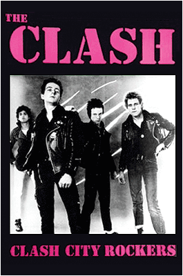 CLASH - BAND PICTURE 1" BUTTON