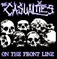 CASUALTIES - ON THE FRONT LINE 1" BUTTON