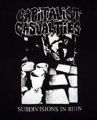 CAPITALIST CASUALTIES - SUBDIVISION 1" BUTTON