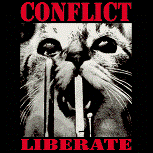CONFLICT - LIBERATE 1" BUTTON