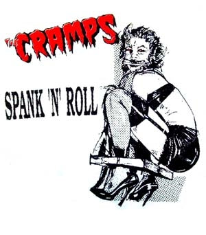 CRAMPS - SPANK R'N' ROLL 1" BUTTON