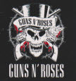 GUN'S N ROSES - SKULL STICKER