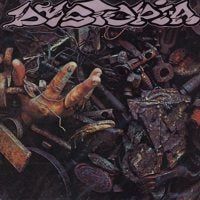  DYSTOPIA - ALBUM COVER 1" BUTTON