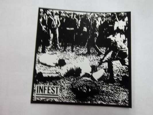 INFEST - MANKIND STICKER