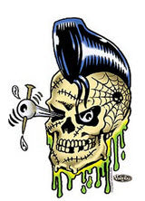 VINCE RAY STICKER - ROCKER MONSTER STICKER